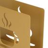 2PCS Freestanding Design Napkin Holder Stainless Steel Table Napkin Holder  Restaurant Use