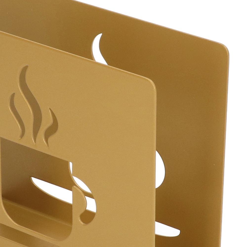 2PCS Freestanding Design Napkin Holder Stainless Steel Table Napkin Holder Restaurant Use