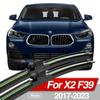 For BMW X2 F39 2017-2023 Front Windshield Wiper Blades 2pcs Windscreen Window Accessories 2018 2019 2020 2021 2022