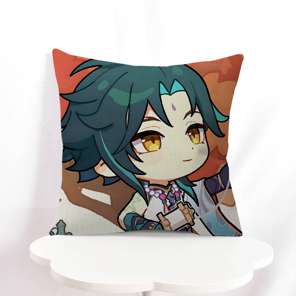 Xiao Kreskówkowa Poszewka na Poduszkę Kreskówkowy Prezent Poszewka na Poduszkę Sypialnia Dom Sofa Krzesło Siedzisko Dekor Poszewka na Poduszkę