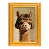 Wooden Photo Frame Refrigerator Magnet Animal Frame Fridge Magnet Home Office Whiteboard Decorative Accessories Humorous Gift