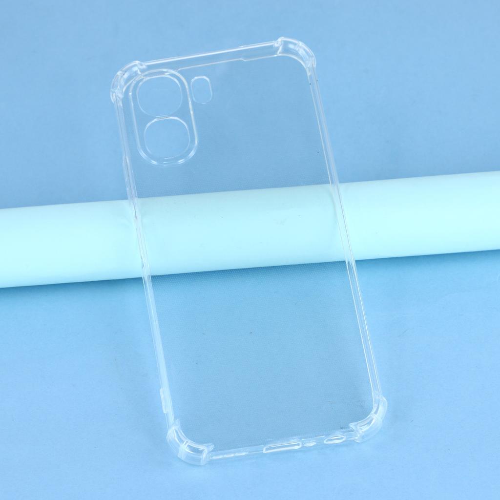 Für Oppo A6x 5G / A6x 4G Transparente TPU Hülle Verstärkte Ecken Stoßfeste Handyhülle