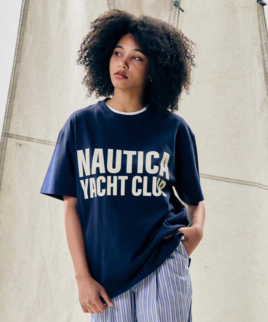 NAUTICA Yacht Club Spellout T-shirt