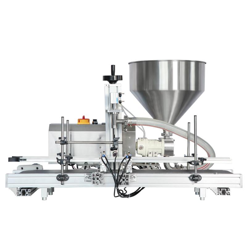 ZONESUN ZS-DTGT900 Automatic Sticky Paste Sunscreen Cream Shampoo Liquid Honey Bottling Pack Filling Machine For Cosmetics