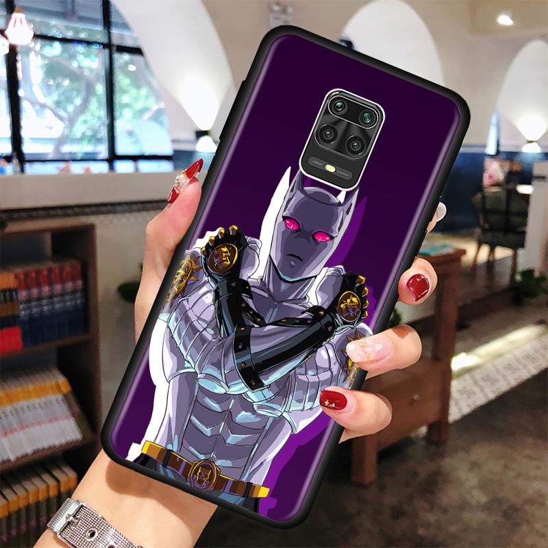 

Чехол для Xiaomi Redmi Note 9 9s 8T 8 Pro 7, чехол для REDMI 8A 9A 9C 9T 9i, силиконовый чехол с мягкой задней панелью в стиле аниме JoJo Killer Queen Redmi 9 Power