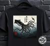Giant Squid T-Shirt | Unisex Kraken Ocean Art Tee | Marine Life Graphic Gift
