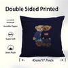 Cushion Cover Pillow Cover Decor Pillowcase Printed Cushion Case For Couch PPOLOs Bear