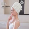 Oujian Bamboo Fiber Quick-Dry Hair Drying Cap