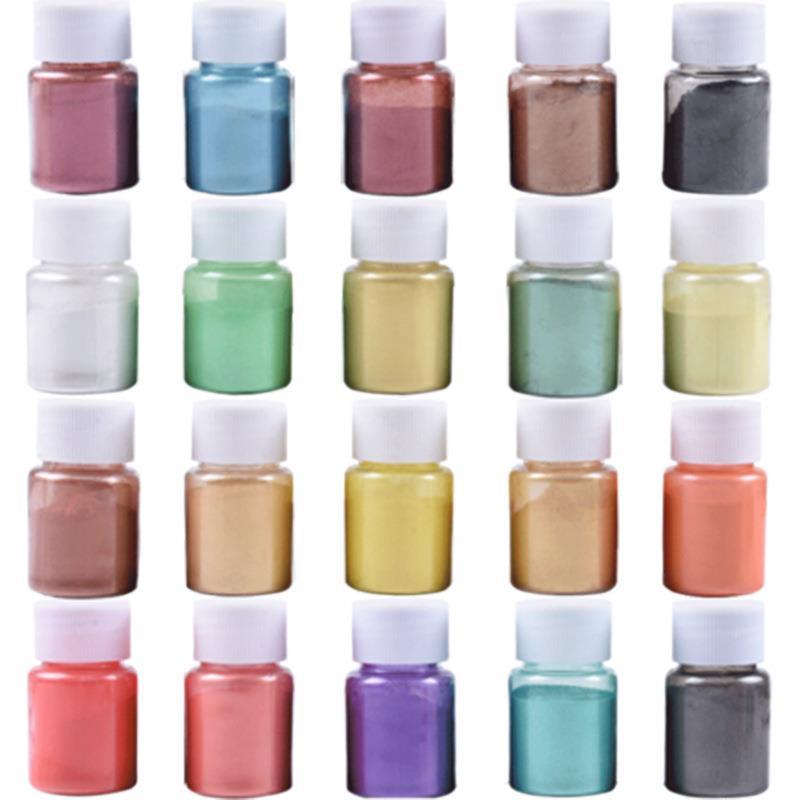 Bijuterii DIY Handmade Rășină Epoxidică Pudră Colorant Perlat cu Umpluturi Fine cu Sclipici