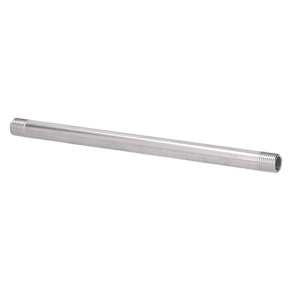 G1/4 Male Thread 20cm Stainless Steel Pipe Fittings Threaded Pipe Attachment Joint for Plumbing