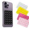 Ventosa in Silicone Bifacciale per Fissaggio Telefono Cellulare Ventosa Adesivo 3M Supportato Ventosa in Gomma Siliconica per Fissaggio
