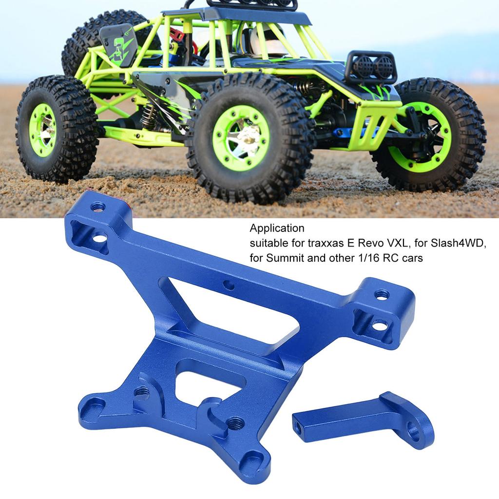 RC Car Front Bracket Mount Replacement Aluminum Front Bracket Seat for   E   VXL for Slash4  for Summit 1Celsius16 RC Cars
