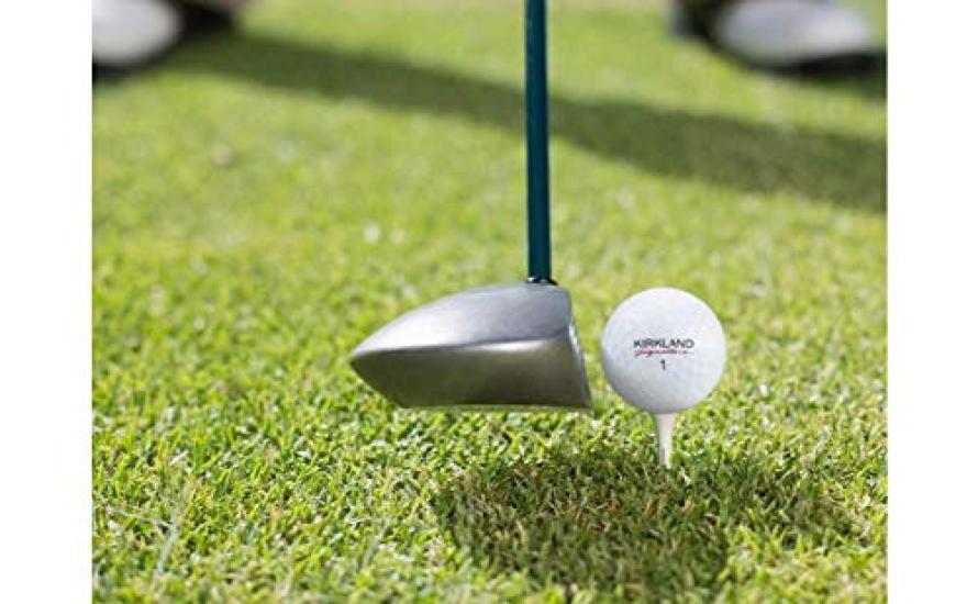 KIRKLAND SIGNATURE Kirkland Signature Golfballer med uretande cover, 3-lags, 2 dusin, 24 baller, Hvit