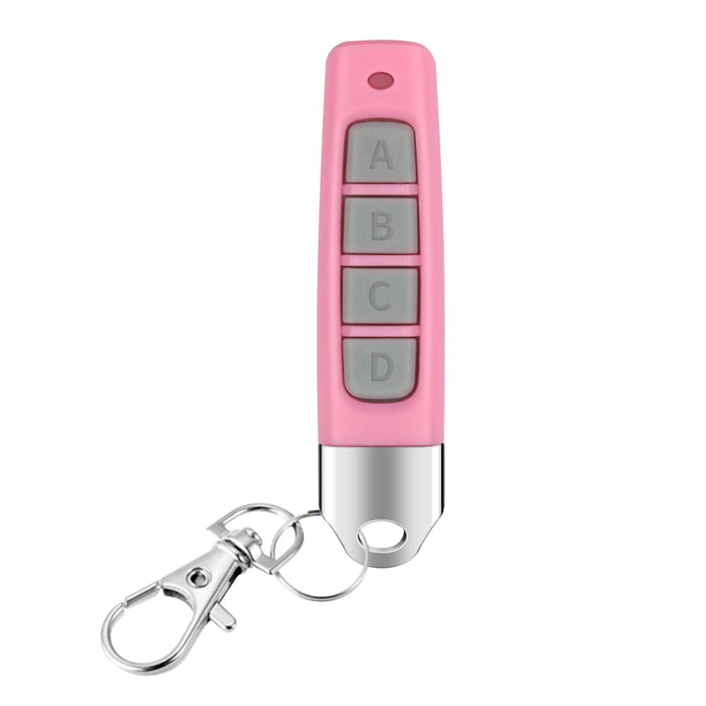 Pilot Kopiujący 433MHz Plastikowy 4 Przyciski Klonujący Pilot Multifunkcyjny Pilot Uczący się Kopia do Bramy Garażowej