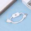 Dc 5V Usb Led Inline Touch Dimming Switch 30Cm On Off Button Extension Cable Cord Dimer For Single Color Led Strip Light