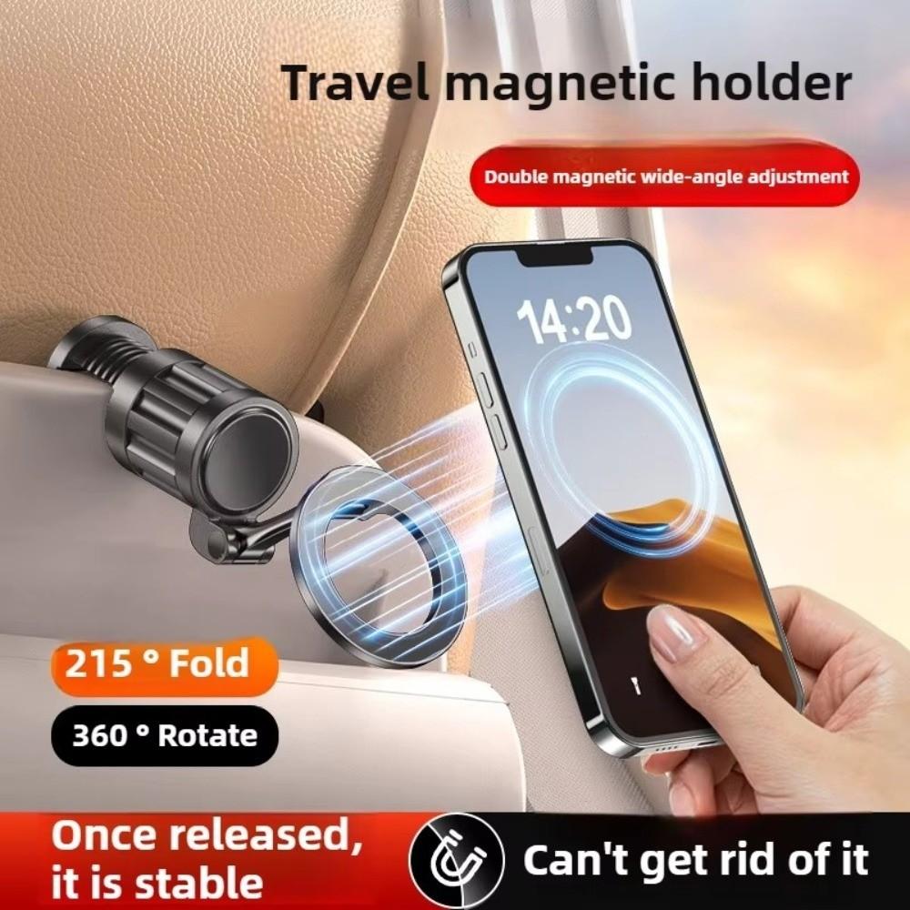 Metal Phone Stand 360° Rotating Airplane Phone Stand Multi-function Travel Phone Holder  Airplane