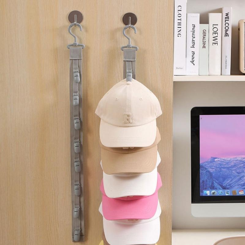 Garderobe Hutständer Lanyard Hutaufbewahrungsclip Baseballkappe Hutaufbewahrungsbox Ausstellungs-Hutständer
