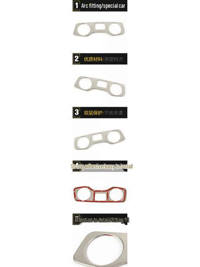 CS15 Ashtray Cover: Stainless Steel Decorative Sequin for Center Console Cigarette Lighter