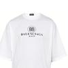 Balenciaga T Shirt Regular Fit Men's White 556150TYK239000