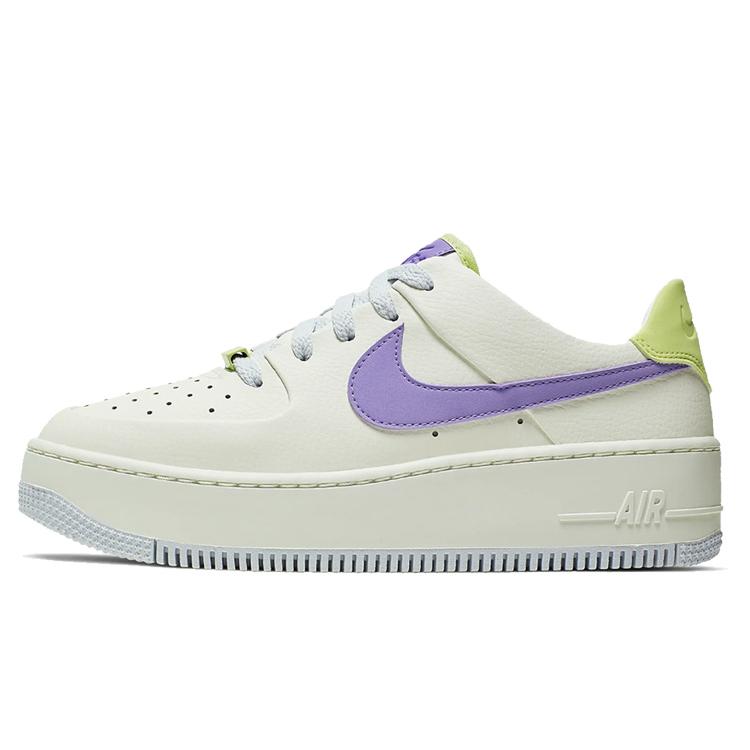 

новые женские Nike Air Force 1 Sage Low Sail Medium Violet 37.5