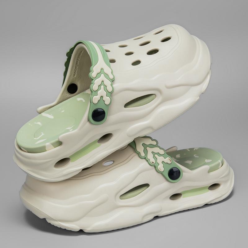 Fashion Unisex Summer 5.0 Soft EVA Indoor Slippers Fashionable Casual Beach Vacation Anti-Slip Plus Size Flip Flops For Couples