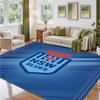 NSW Blues Design Crystal Velvet Rug Soft Decorative Mat for Bedroom Entrance