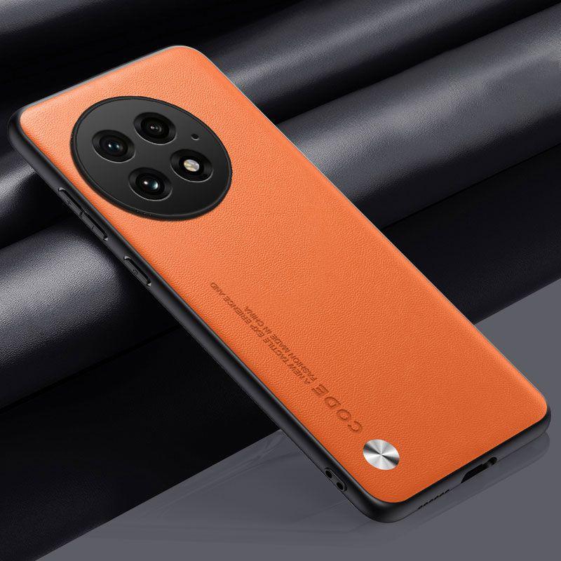 PU Leather Case For OnePlus 13 5G Back Cover Silicone Full Camera Protection Phone Case For OnePlus 13T 13S 13R 5G Matte Funda
