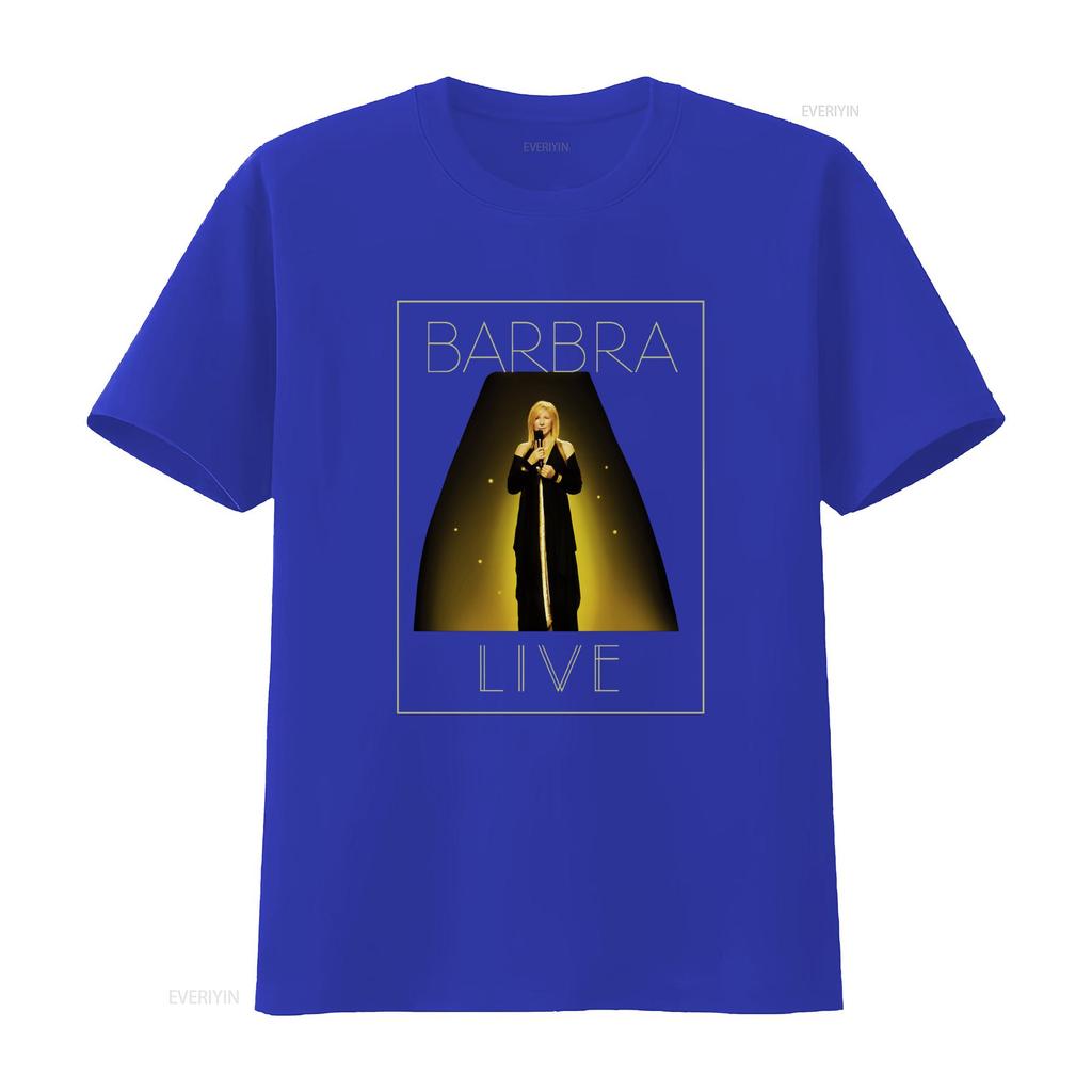 Nwot Barbra Streisand Live Tour 2012 T Shirt In Black Sz M Vintage Fashion Designer Clothes Versatile Breathable