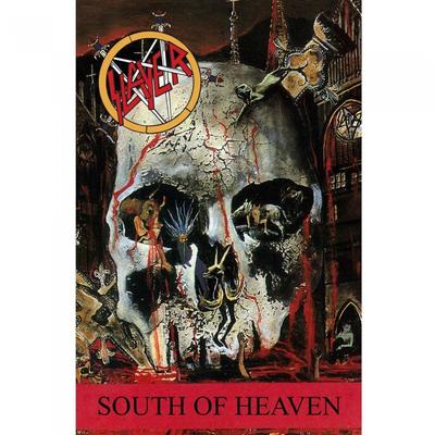 Slayer South Of Heaven Textile Poster