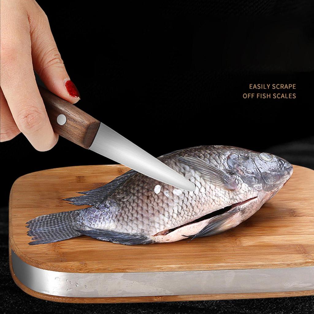 Peel Shrimp Tool Multi Functional Stainless Steel Shrimp Peeler Shrimp Line Cutting Scraping Digging Fish Scale Knife