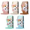 Cute Cat Crossbody long Lanyard Flip Wallet Leather Case for iPhone 17 Pro max 16 15 14 13 12 11 Shockproof Book Stand Cover