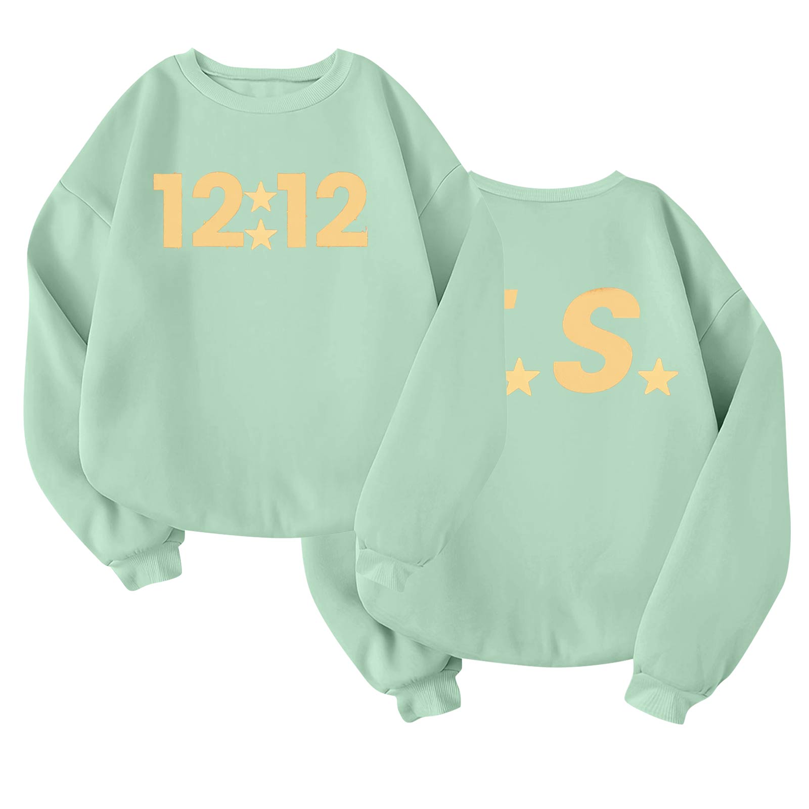 

Детский повседневный модный свитшот с длинным рукавом, принтом и круглым вырезом 100