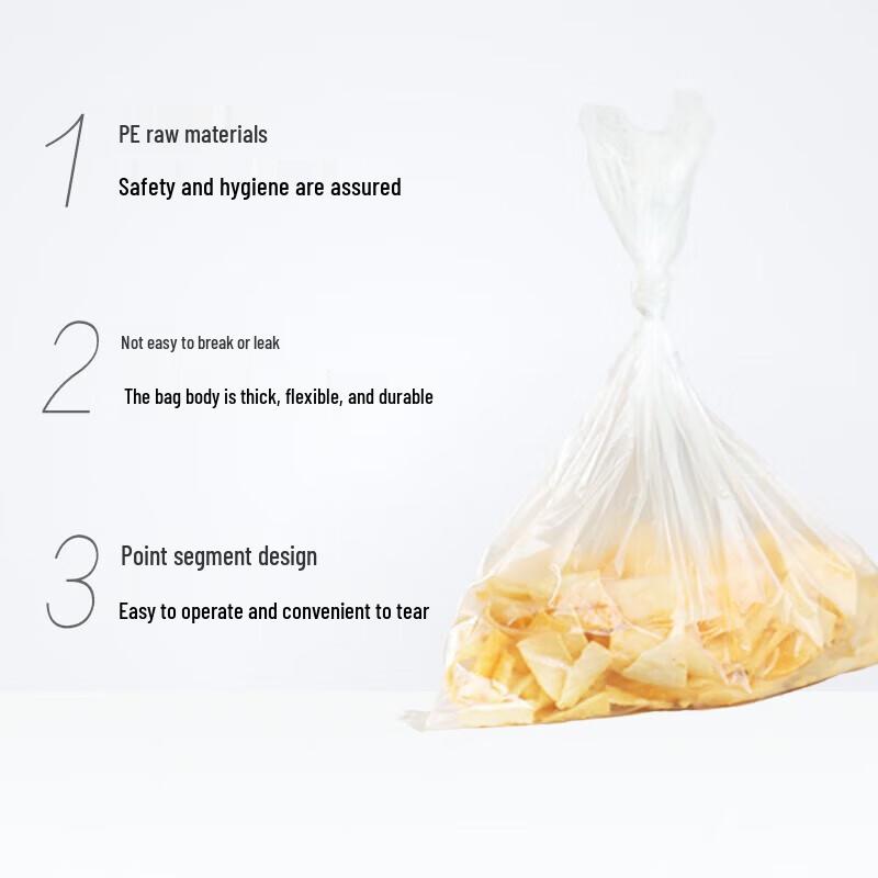 CHAHUA Thick Point-Break Fresh-keeping Food Bags