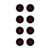 Car Door Anti-Collision Gasket Shock Absorber Sticker for Mitsubishi Lancer ASX Outlander Pajero Evolution Car Accessories QC3