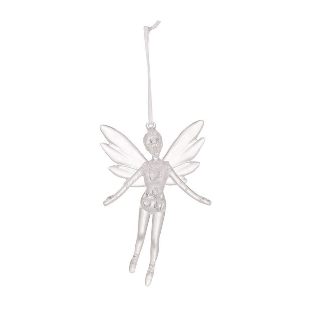 Fashion Acrylic Christmas Crystal Pendants Transparent Snowflake Christmas Tree Ornaments Crystal DIY Crystal Hanging Home