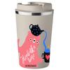 Premium Thermal Mug with Printed Tea Time for Tea 350 Ml KT_075