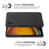 For Samsung Galaxy XCover7 Pro Phone Case Cloth Texture Anti-Scratch Protective PC Back Cover