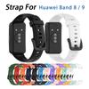 2025 Silicone Band Strap For Huawei Band 8 9 Smart Watch New Soft Sport Wristband Fitness Bracelet Replacement Accessories
