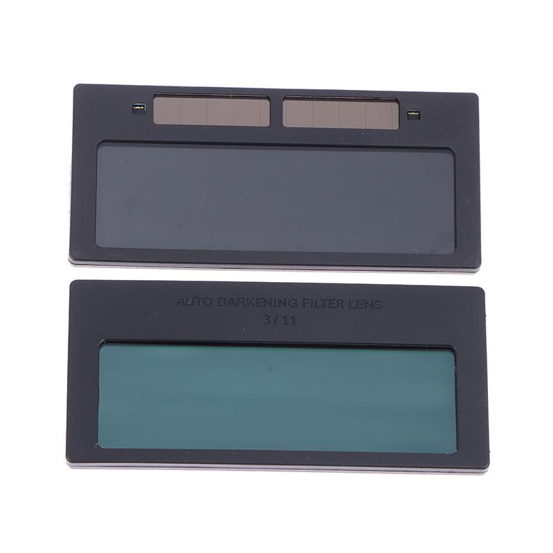 Solar Auto-Abdunkelnde Schweißlinse Schweißbrille Solarbetriebene Schweißhelm-Schutzbrille Schweißhelm Maske Zubehör