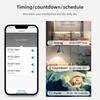 Tuya Smart WiFi Curtain Switch Blinds Switch AC100-240V 10A RF433 Smart Life Remote Control Home Automation Curtain Switch