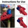 AN3-AN12 Adjustable AN Wrench Tool Aluminum Wrench Spanner Hose Fitting Tool AN 3 4 6 8 10 12  Hose End Fitting OFI085