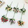 Simulation Bud Rose Flower Wedding Decoration Home Living Room Flower Decoration
