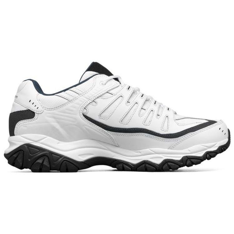 Skechers After Burn M.Fit Comfortable Versatile Low-Top Dad Sneakers Men sneakers White 50127-WNV