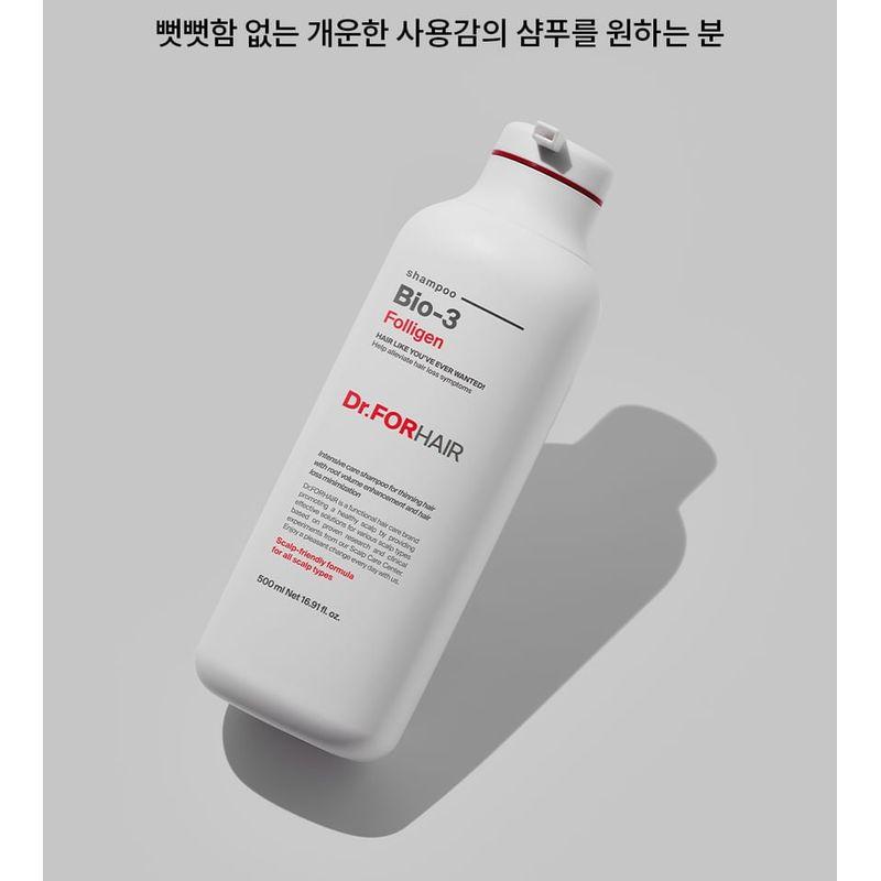 Dr.FORHAIR - Folligen Bio-3 Shampoo