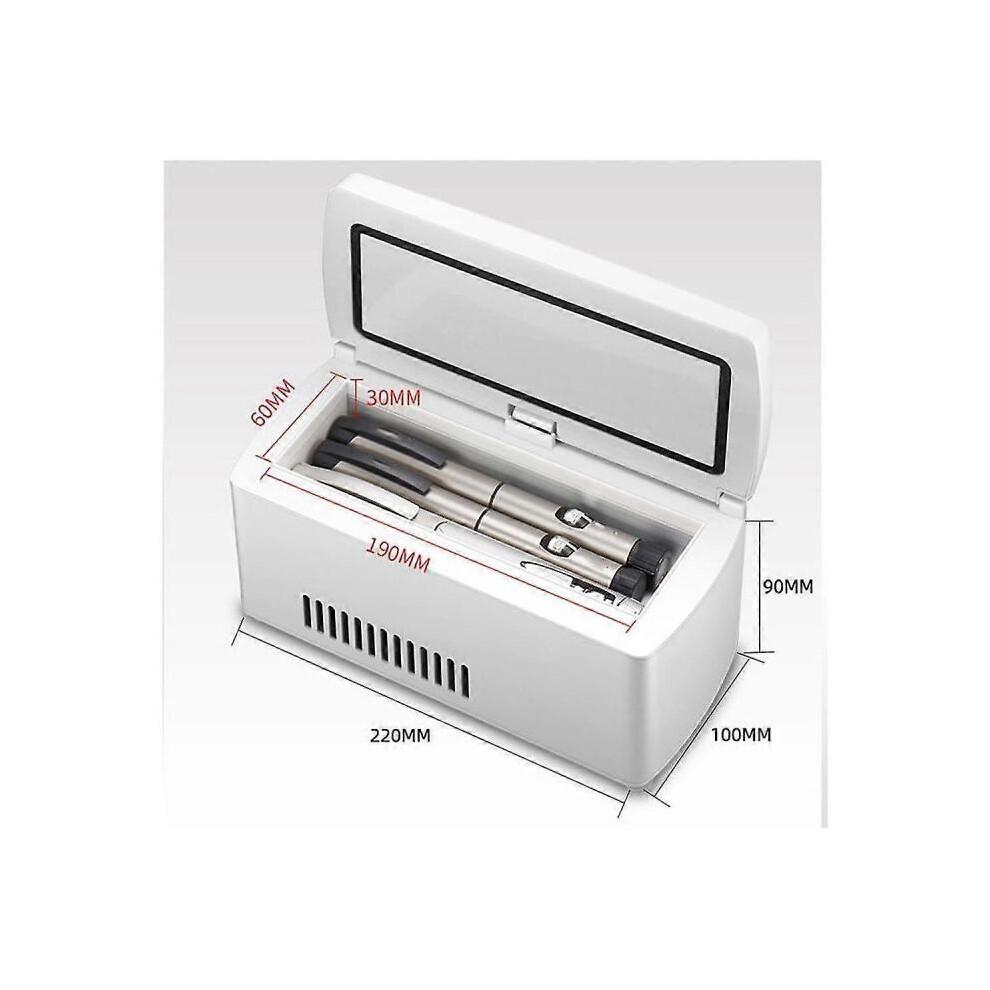 Insulin Refrigerated Box Cooler Cooling Medicine Refrigerator Lcd Display Pill Case Hot Dual Travel