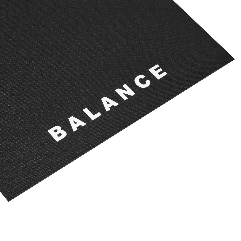 Mata Do Jogi Balance Mat Pvc Black