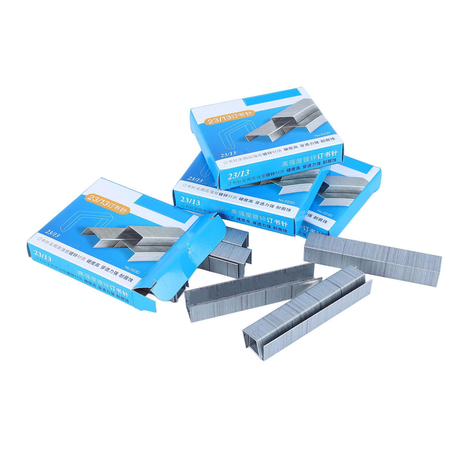 

4000 шт. 2313 Скоба Утолщенная Легкое Скрепление Оцинкованная Железная Металлическая Скоба для Вместимости 100 Листов для