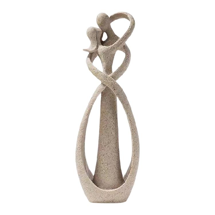 

Artistic Kiss Lover Statue Decorative Resins Couple Hugging Sculpture Collectible Figurine for Desktop Book Shelf Decors 1