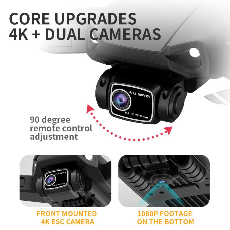 L900 PRO SE 4K HD duálny kamerový dron s vizuálnym vyhýbaním sa prekážkam Bezuhlíkový motor GPS 5G WIFI RC Dron Profesionálna kvadrokoptéra FPV