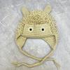 Winter Warm Knit Hat for Women Funny Monsters Hat Hooded Skull Hat Outdoor Activity Cap Windproof Headwear Pullover Hat